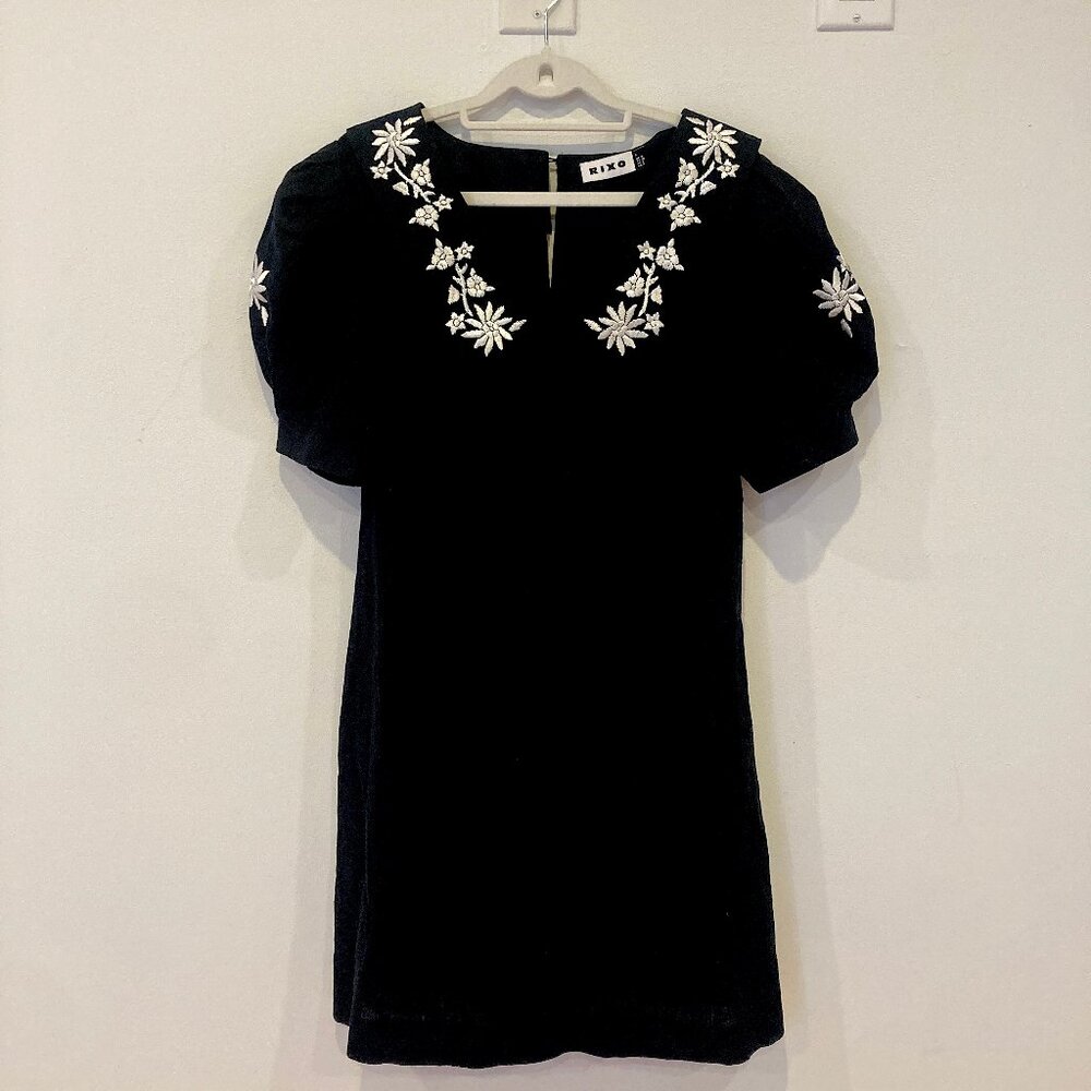 Rixo Dress - Black & White Party Dress - US 6/UK10